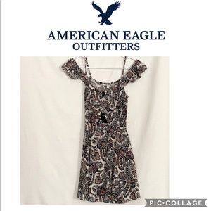 American Eagle Off Shoulder Mini Dress